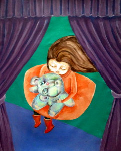 it is a personal project about a girl and her teddy